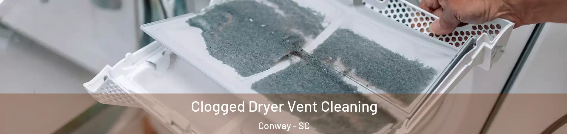  Clogged Dryer Vent Cleaning Conway - SC