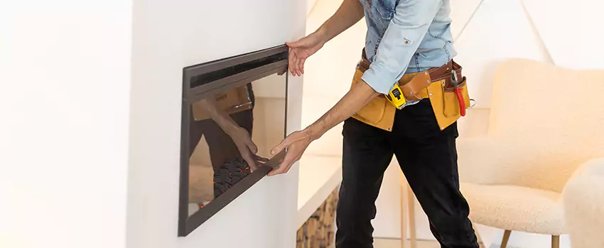 Metal Fireplace Installation in Conway, South Carolina