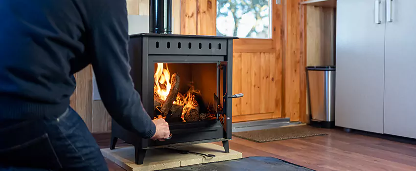 Open Hearth Wood Fireplace Installation in Conway, SC